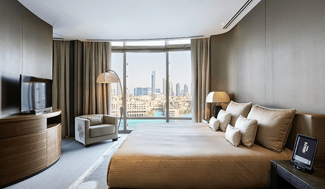 Armani Fountain View Suite with Breakfast - Image 2